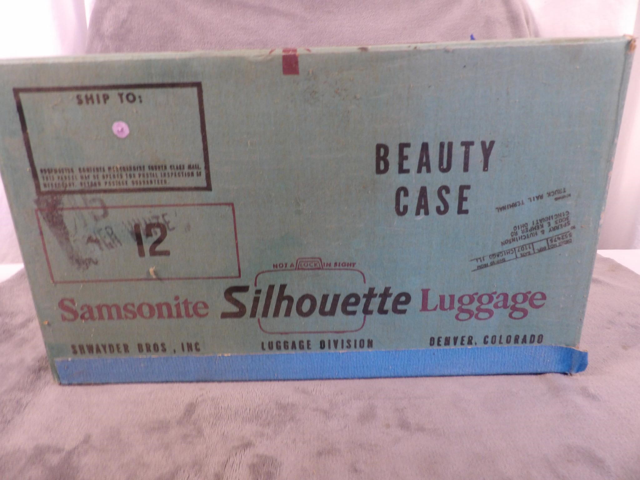 Samsonite Silhouette Beauty Case White