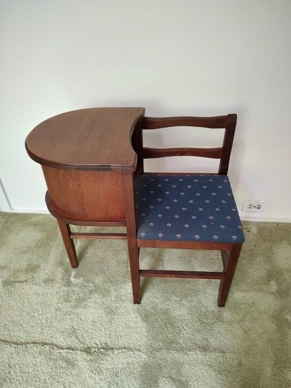 Vintage Telephone Gossip Table