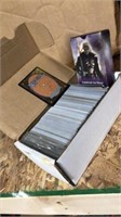 Box of Magic The Gathering cards. Many in