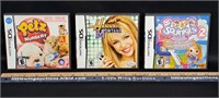 NINTENDO DS GAMES x3