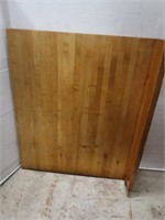 Butcher Block Counter Top w/Back Splash-30"wx25'D