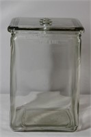 Antique Battery Jar With Lid