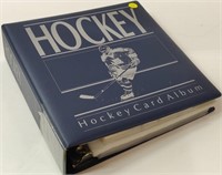 Hockey Card Album Full of Cards