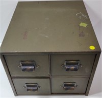 Vintage Small Filing Cabinet