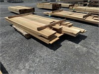(200) LF Of Cedar Lumber Mixed Sizes