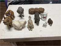 Assortment of elephants