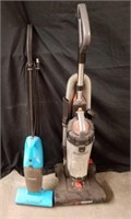 Two Eureka vacuums