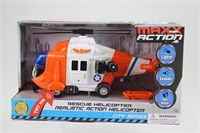 Maxx Action Rescue Helicopter w/Lights and Sounds