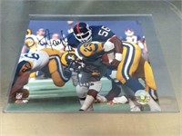 Signed 8x10 Lawrence Taylor Photo with COA
