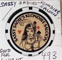 Sassy Sadies Klondike Saloon- Good for 1 night