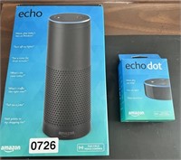 Echo and an Echo Dot.