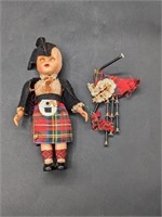 Antique Scottish Boy Plastic