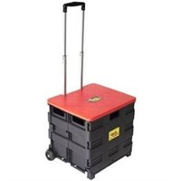 ORIGINAL QUIK CART HERMOSA BEACH BLACK WITH RED,