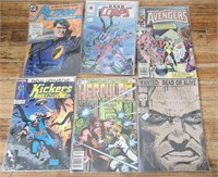 Lot of 6 Comic Books Punisher Avengers