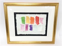 Mixed Media Original Framed Art, artist signed