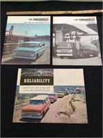 Original Dealer 1963 Chevy Trucks Brochures