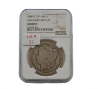 1888-O Morgan Silver Dollar (Graded)