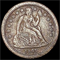 1841-O Seated Liberty Dime LIGHTLY CIRCULATED