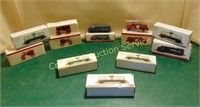 Miniature train and cars