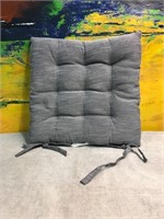Threshold gray chair pad