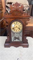 Flower Carved Kitchen Clock