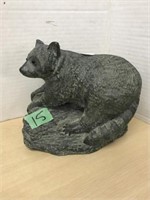 Wolf Original Raccoon Sculpture