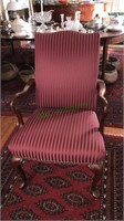 Martha Washington Queenanne armchair, 24 inches