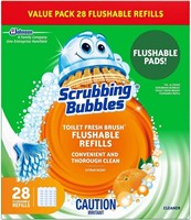 New Scrubbing Bubbles Fresh Brush Toilet C