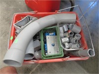 Electrical conduit boxes and fittings