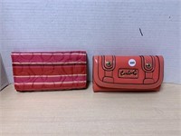 2 Pink Wallets