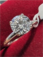 $1800 10K  Moissanite(1ct) Ring