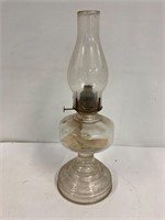 Coal oil lamp. 18.5” tall