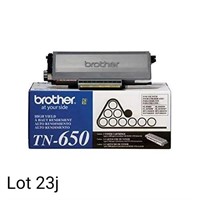 Brother Genuine TN650 Laser Toner Cartridge