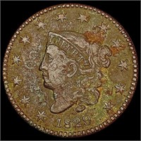 1829 Lg Ltrs Coronet Head Large Cent LIGHTLY