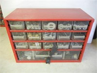 Sixteen Drawer Organizer With Contents #2