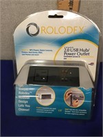 Rolodex 2.0 USB Hub/Power sealed