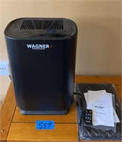 Wagner air purifier with remote & new filter