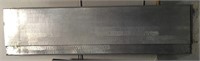 Stainless steel bar top - 86"L x 23"W
