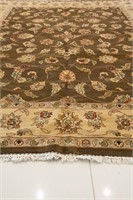 8'x10' Persian Tabriz-Design. Hand-knotted100%Wool