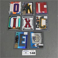 Assorted Baseball Jersey Relic Cards