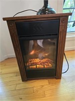 Heat Surge Electric Fireplace heater with remote