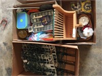 3 Boxes- Christmas Lights, Containers, Etc.