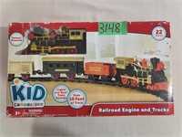 KID Connection Railroad Engine & Tracks