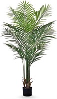 Artificial Plant Indoor Palm Tree  4.5ft