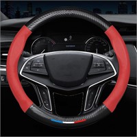 Blazeray Leather Car Steering Wheel Cover Carbon F