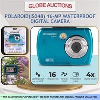 POLAROID 16-MP WATERPROOF DIGITAL CAMERA(MSP:$116)