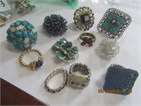 Costume Stretch Rings Lot-11