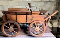 Wood Wagon (31" tall, 40" long, 21.5" wide)