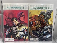 Avengers 2 issue 1&2 comic  (living room)