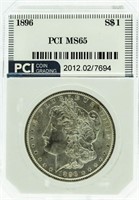 1896 MS65 Morgan Silver Dollar